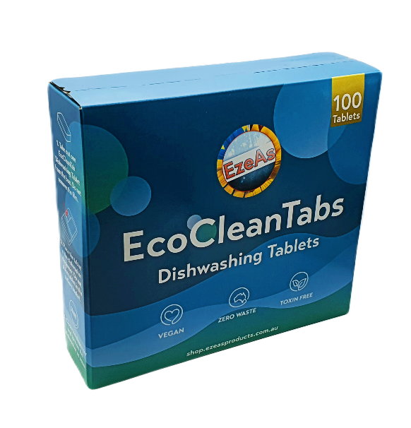 EzeAs EcoClean Dishwashing Tabs - 2 PACK