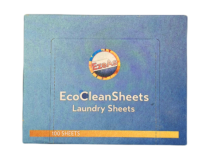 EzeAs EcoClean Laundry Sheets - 2 Pack